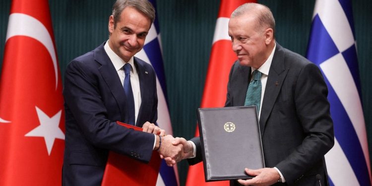 Συνάντηση Μητσοτάκη – Ερντογάν