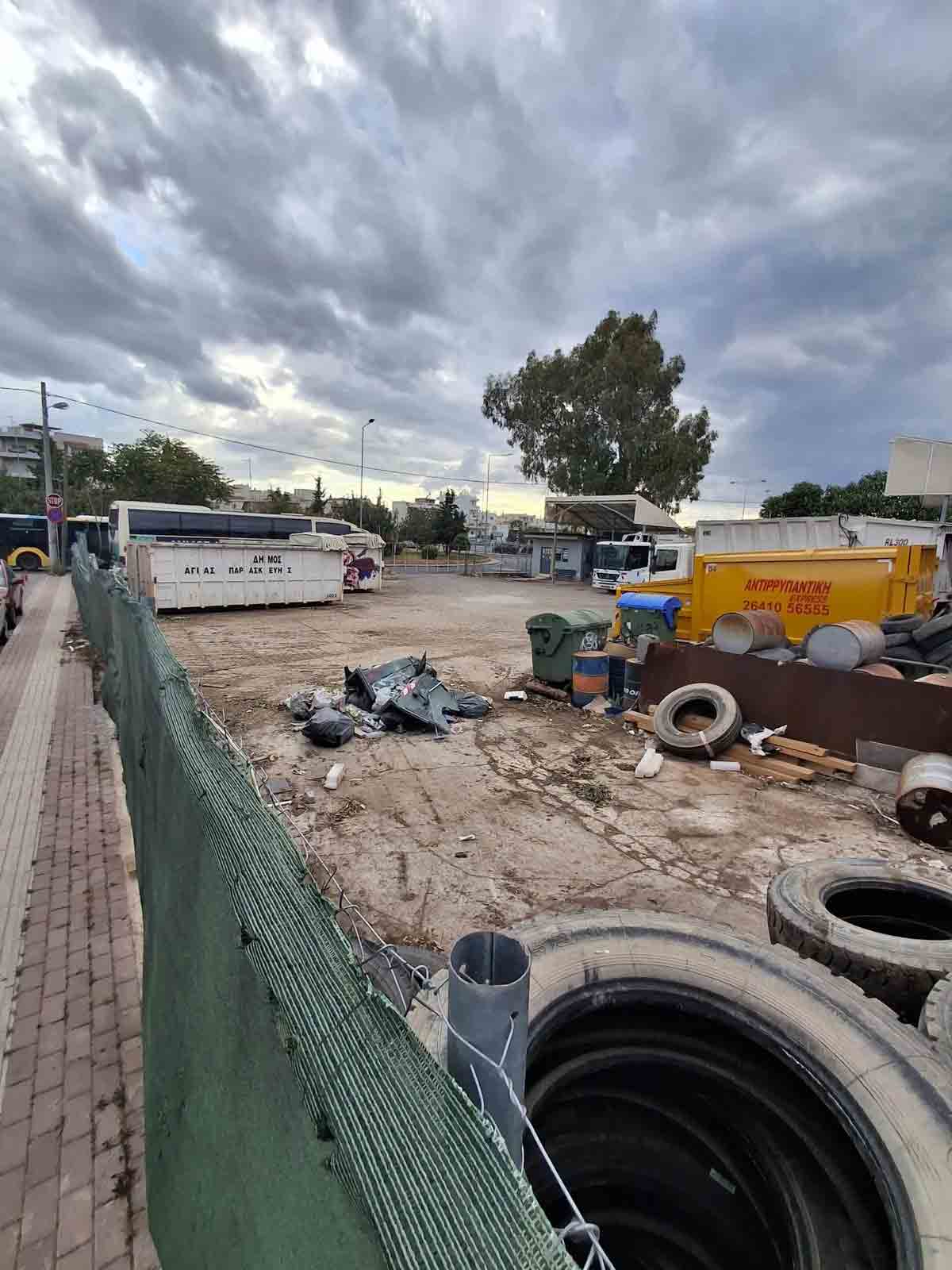 Εικόνες από το παλιό αμαξοστάσιο Αγίας Παρασκευής