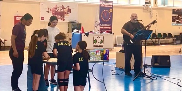 Αθλητισμός, γνώση και φιλαναγνωσία σε μια όμορφη εκδήλωση της ΑΕΑΠ για τα παιδιά των Ακαδημιών