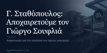 Γ. Σταθόπουλος: Αποχαιρετούμε τον Γιώργο Σουφλιά